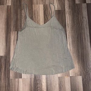 Green tank top
